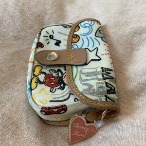 Dooney and Burke official Disney Mickey Mouse Small clutch